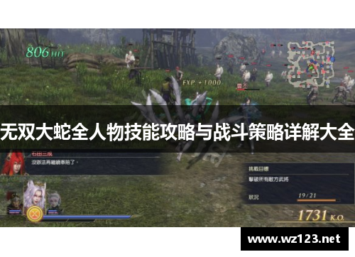 无双大蛇全人物技能攻略与战斗策略详解大全
